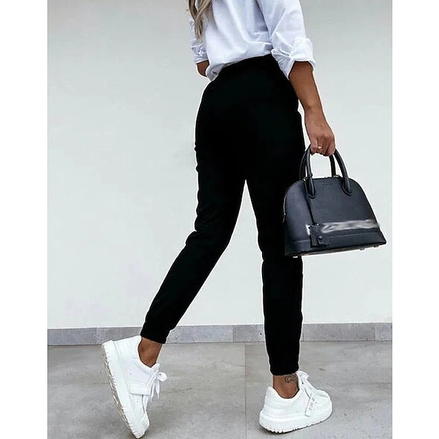 dress pants with sneakers