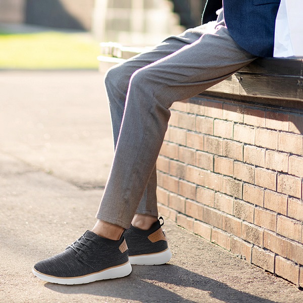 dress pants with sneakers