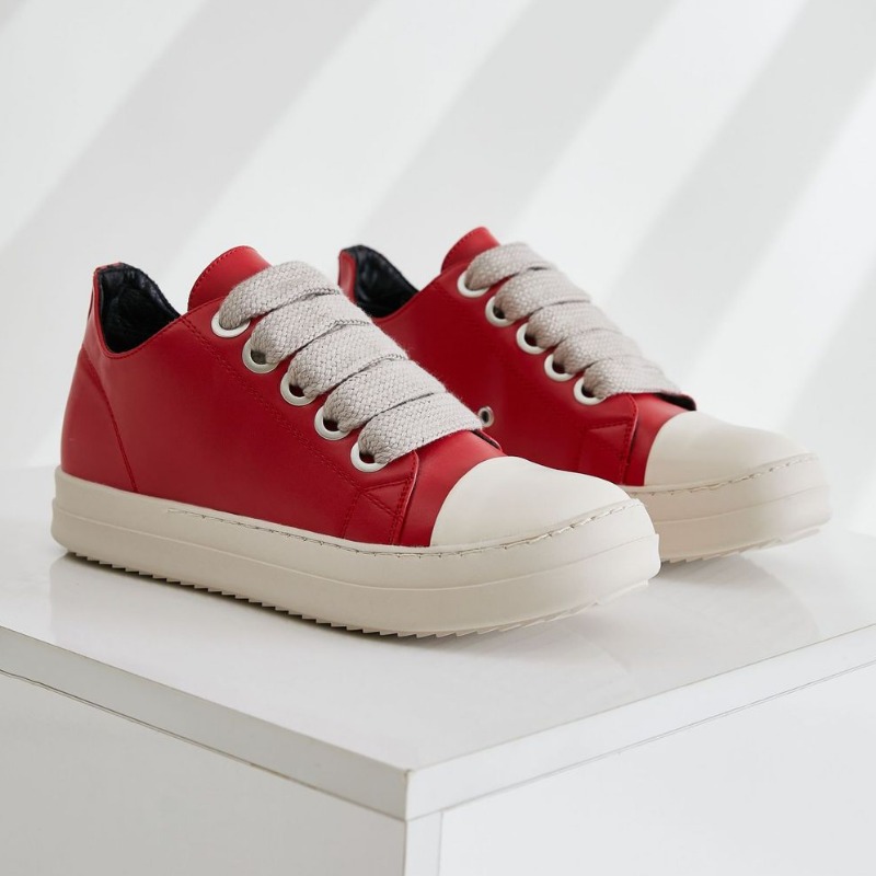 rick owens Jumbo Laces low-top shoes