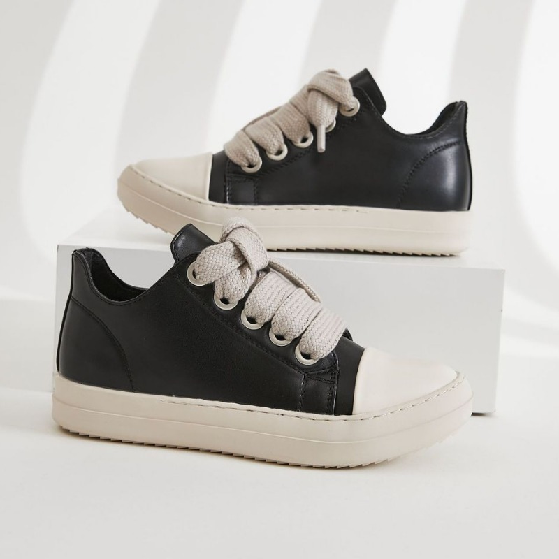 rick owens Jumbo Laces low-top shoes